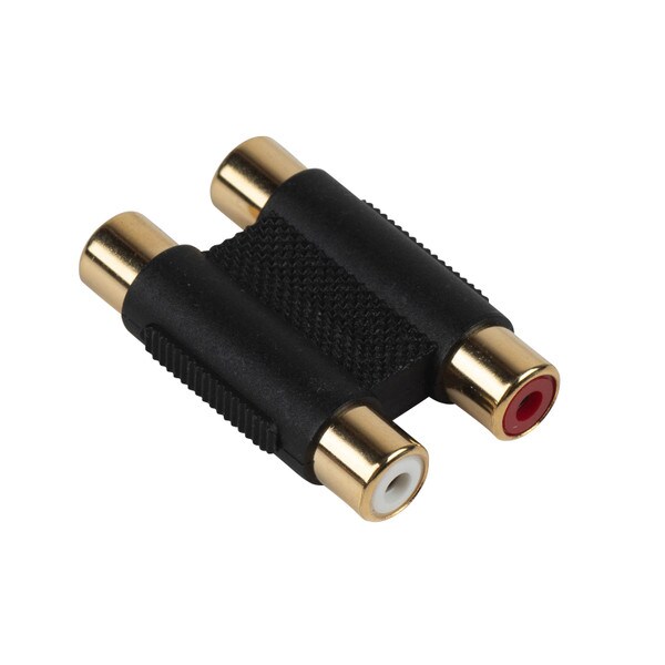 Main product image for Gold Dual RCA Jack To RCA Jack Adapter 091-200